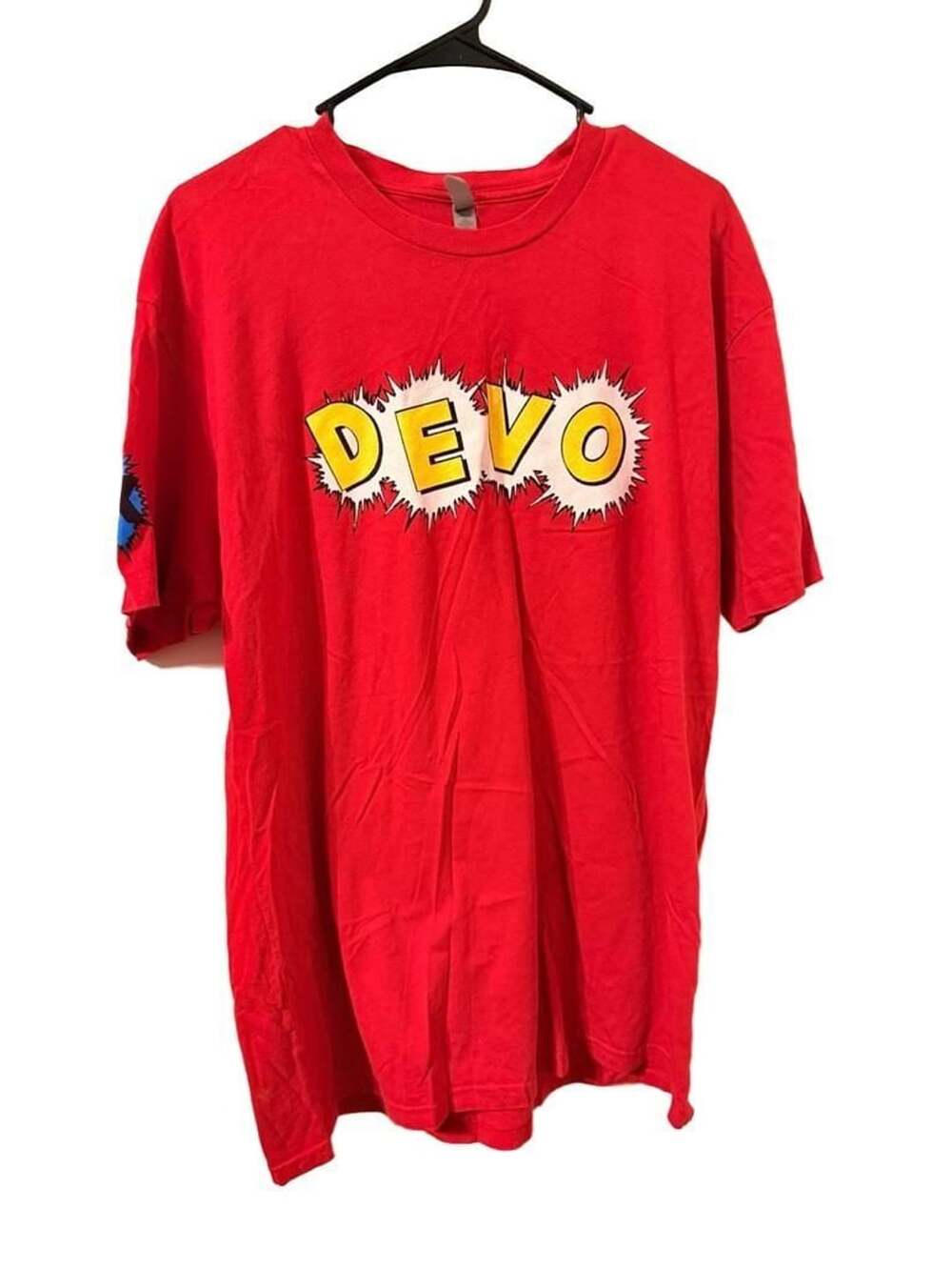 Next Level Devo Here to Go 5K 7.29.18 Red Graphic T-Shirt